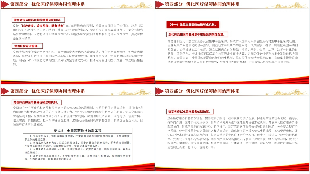 “十四五”全民医疗保障规划PPT党课 “十四五”全民医疗保障规划PPT党课