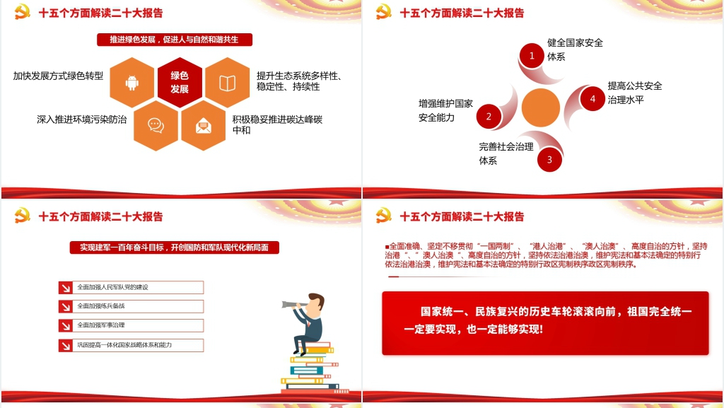 2022年数读二十大报告PPT党课 2022年数读二十大报告PPT党课