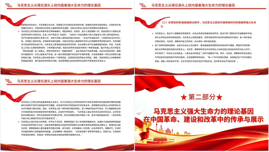 马克思主义强大生命力的中国彰显PPT课件 马克思主义强大生命力的中国彰显PPT课件