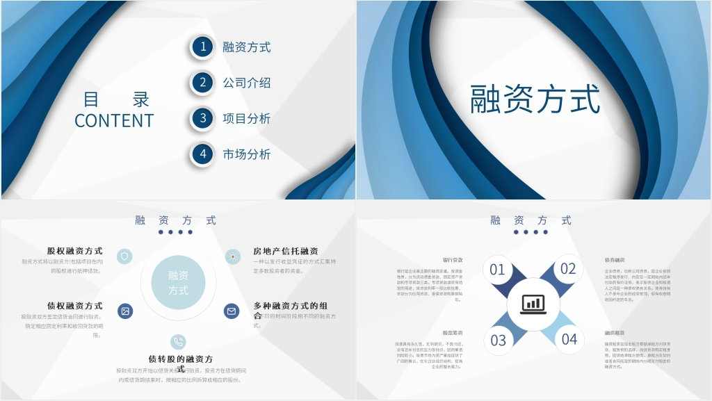 公司项目融资计划书PPT 公司项目融资计划书PPT