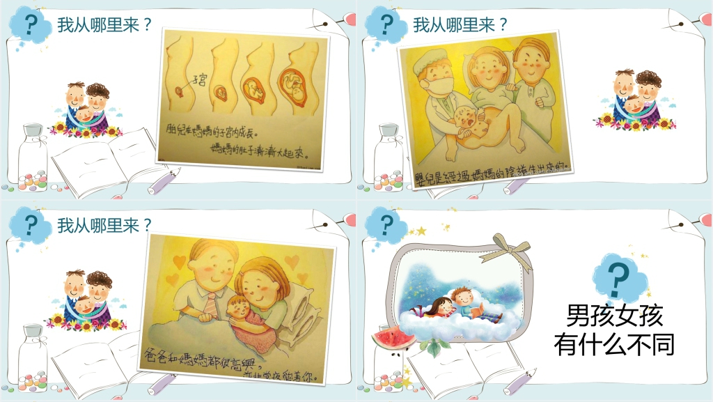 小学生性教育科普班会课PPT课件