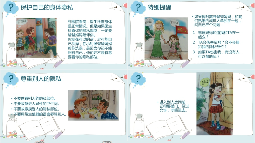 小学生性教育科普班会课PPT课件