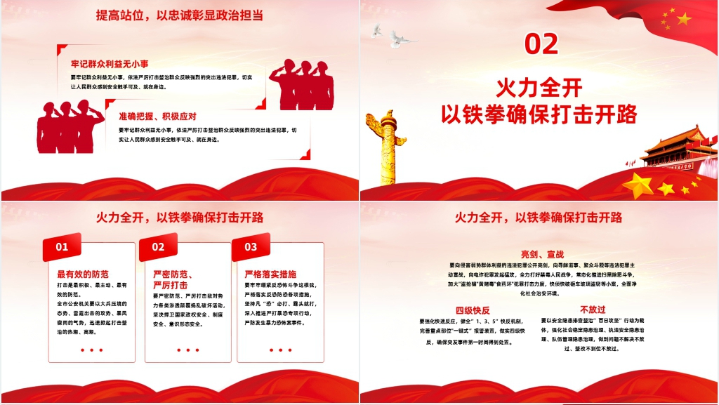 迎接二十大扎实开展夏季治安打击整治百日行动PPT党课 迎接二十大扎实开展夏季治安打击整治百日行动PPT党课
