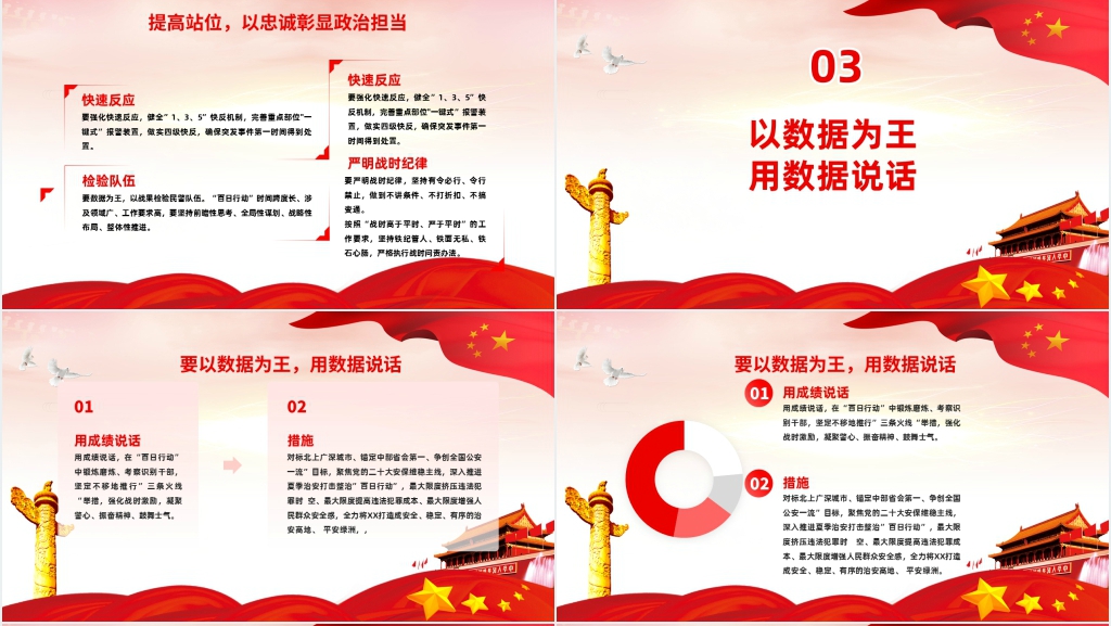 迎接二十大扎实开展夏季治安打击整治百日行动PPT党课 迎接二十大扎实开展夏季治安打击整治百日行动PPT党课