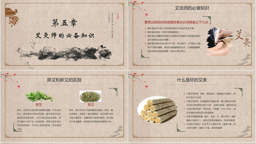 中医艾灸养生文化PPT课件 中医艾灸养生文化PPT课件