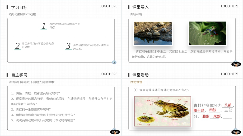 八年级初二上册《两栖动物和爬行动物》PPT课件 八年级初二上册《两栖动物和爬行动物》PPT课件