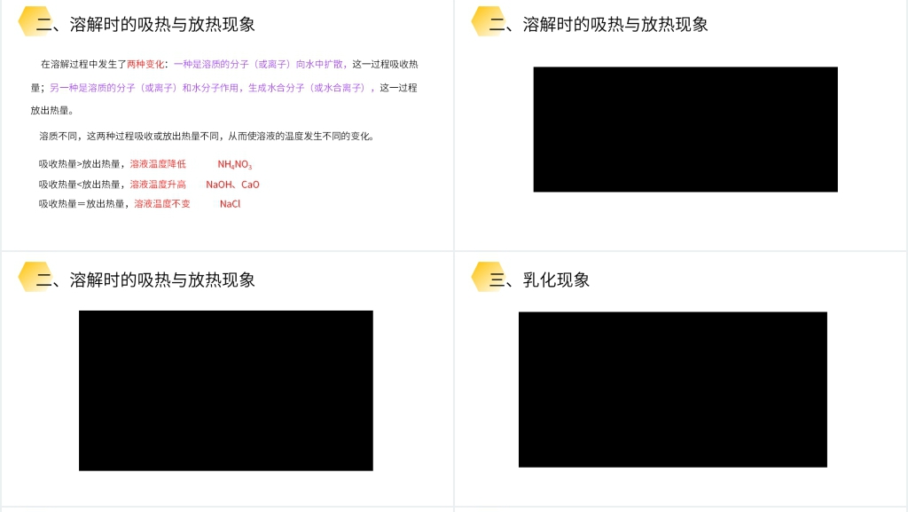 九年级初三下册《溶液的形成》PPT课件 九年级初三下册《溶液的形成》PPT课件