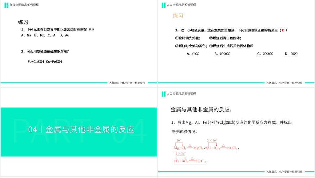 高一必修一《氧化还原反应概念》PPT课件 高一必修一《氧化还原反应概念》PPT课件