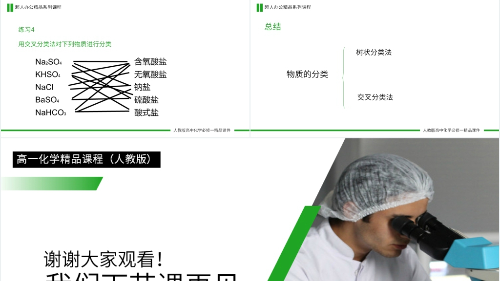 高一必修一《简单分类法及其应用》PPT课件 高一必修一《简单分类法及其应用》PPT课件