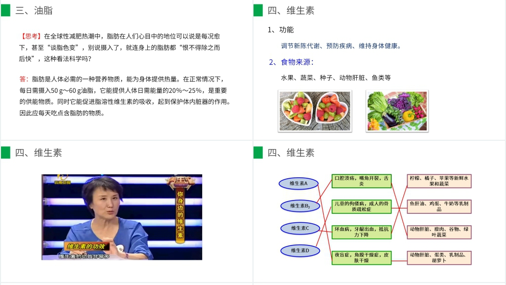 九年级初三下册《人类重要的营养物质》PPT课件 九年级初三下册《人类重要的营养物质》PPT课件