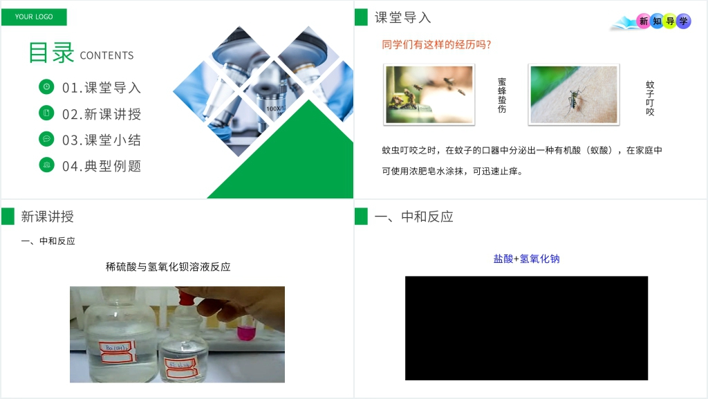 九年级初三下册《酸和碱的中和反应》第一课时PPT课件