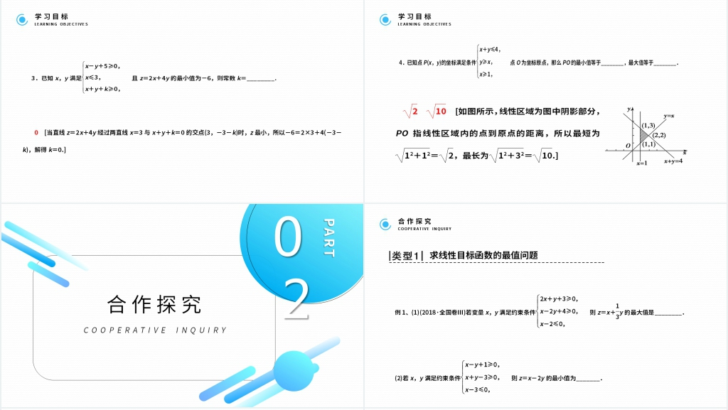 高二年级上册《 简单的线性规划问题》讲解PPT课件 高二年级上册《 简单的线性规划问题》讲解PPT课件