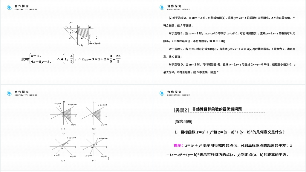 高二年级上册《 简单的线性规划问题》讲解PPT课件 高二年级上册《 简单的线性规划问题》讲解PPT课件