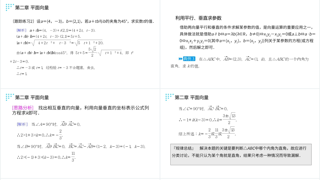 高一年级下册《平面向量数量积的坐标表示模夹角》PPT课件 高一年级下册《平面向量数量积的坐标表示模夹角》PPT课件