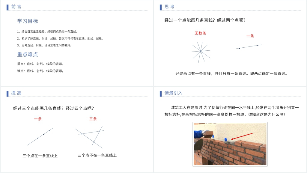 七年级初一上册《直线、射线、线段的表示》PPT课件 七年级初一上册《直线、射线、线段的表示》PPT课件