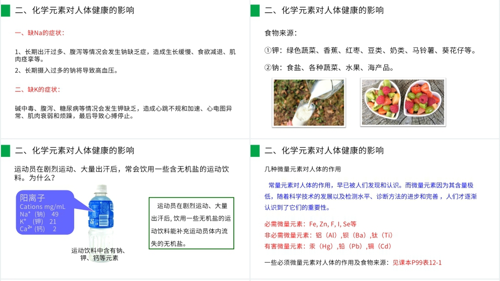 九年级初三下册《化学元素与人体健康》讲解PPT课件 九年级初三下册《化学元素与人体健康》讲解PPT课件