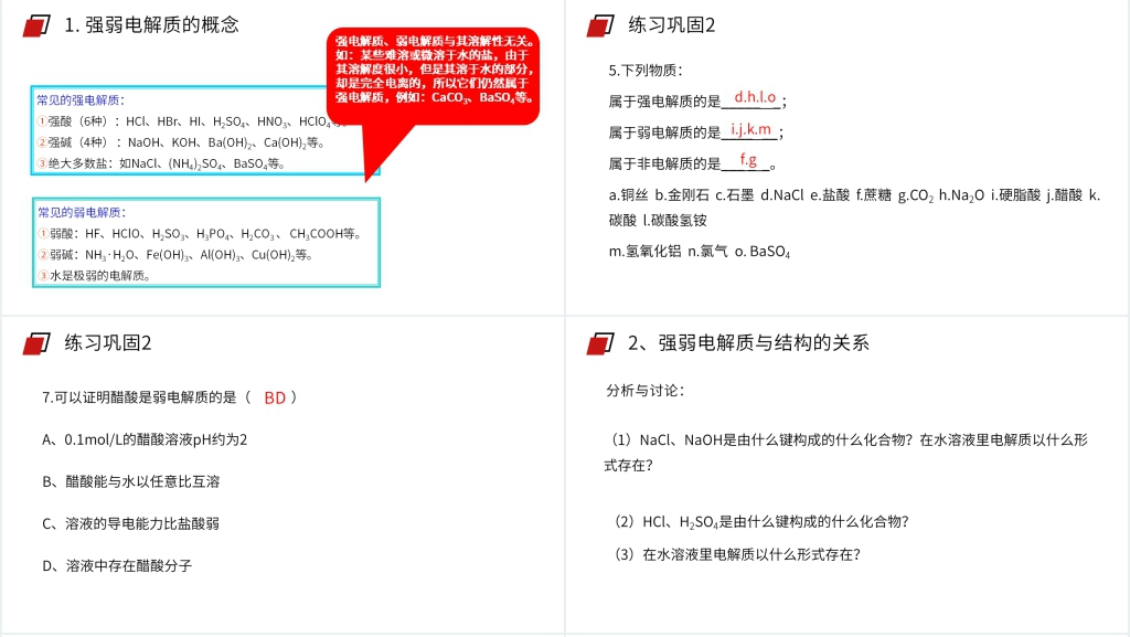 人教版高二化学选修4《弱电解质的电离》(第1课时)PPT课件 人教版高二化学选修4《弱电解质的电离》(第1课时)PPT课件