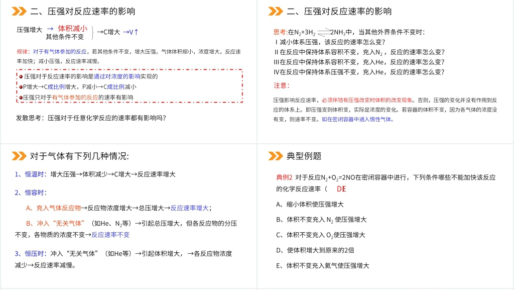 人教版高二化学选修4《影响化学反应速率的因素》教案PPT课件 人教版高二化学选修4《影响化学反应速率的因素》教案PPT课件