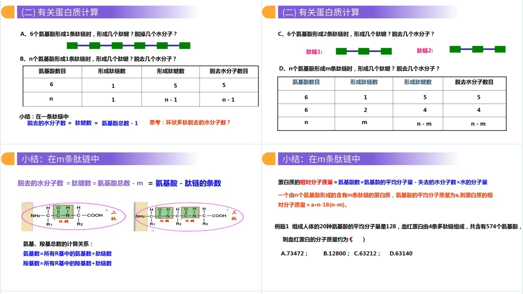 人教版必修高一生物《生命活动的主要承担者(蛋白质)》PPT课件 人教版必修高一生物《生命活动的主要承担者(蛋白质)》PPT课件
