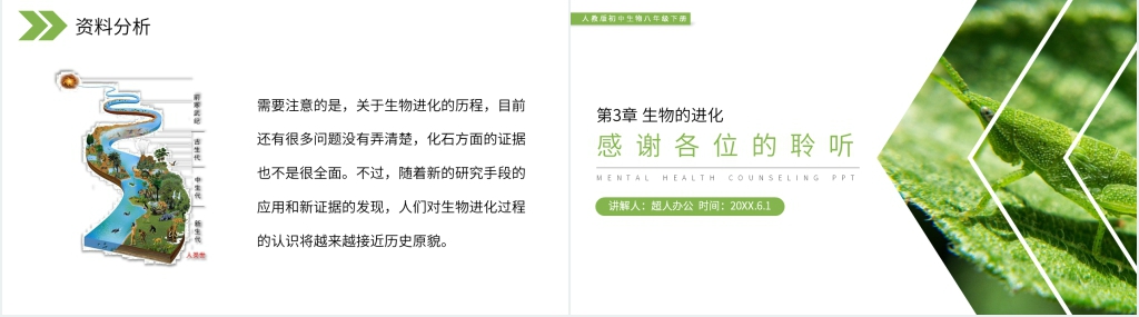 人教版初中生物八年级初二下册《生物进化的历程》PPT课件 人教版初中生物八年级初二下册《生物进化的历程》PPT课件