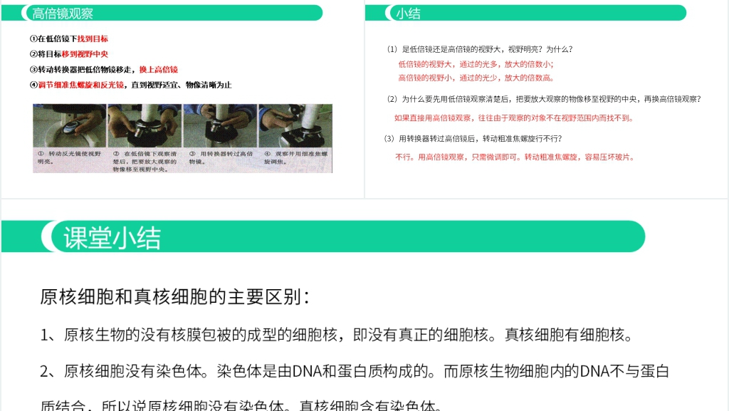 人教版必修高一生物《细胞的多样性与统一性》PPT课件 人教版必修高一生物《细胞的多样性与统一性》PPT课件