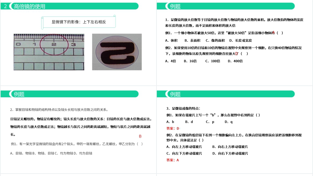 人教版必修高一生物《细胞的多样性与统一性》PPT课件 人教版必修高一生物《细胞的多样性与统一性》PPT课件