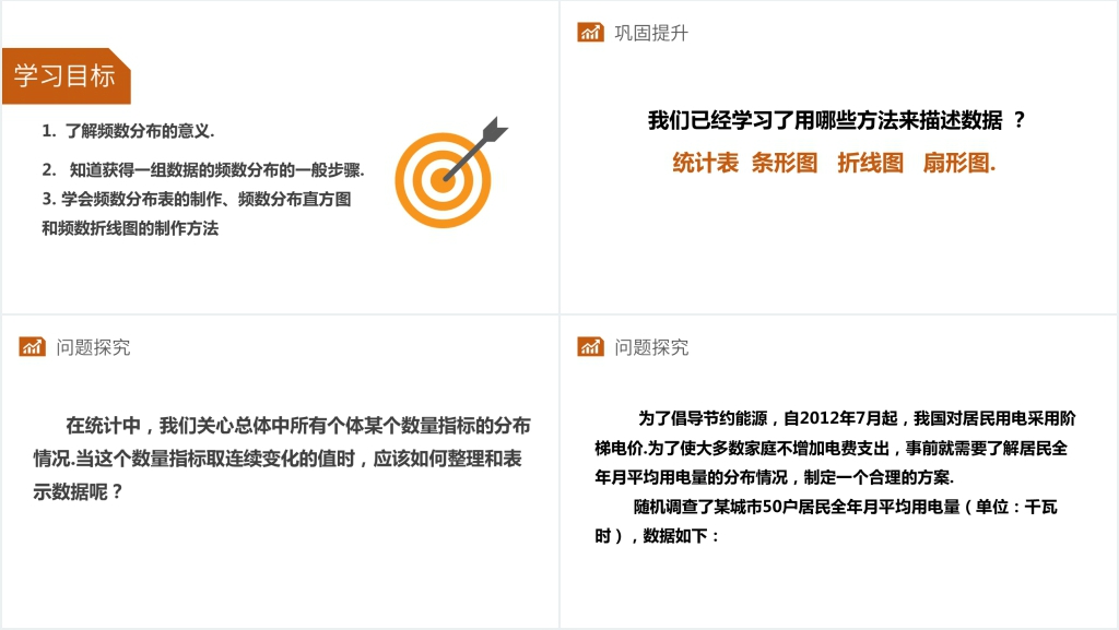 八年级初二下册《频数分布表与直方图》数学PPT课件 八年级初二下册《频数分布表与直方图》数学PPT课件