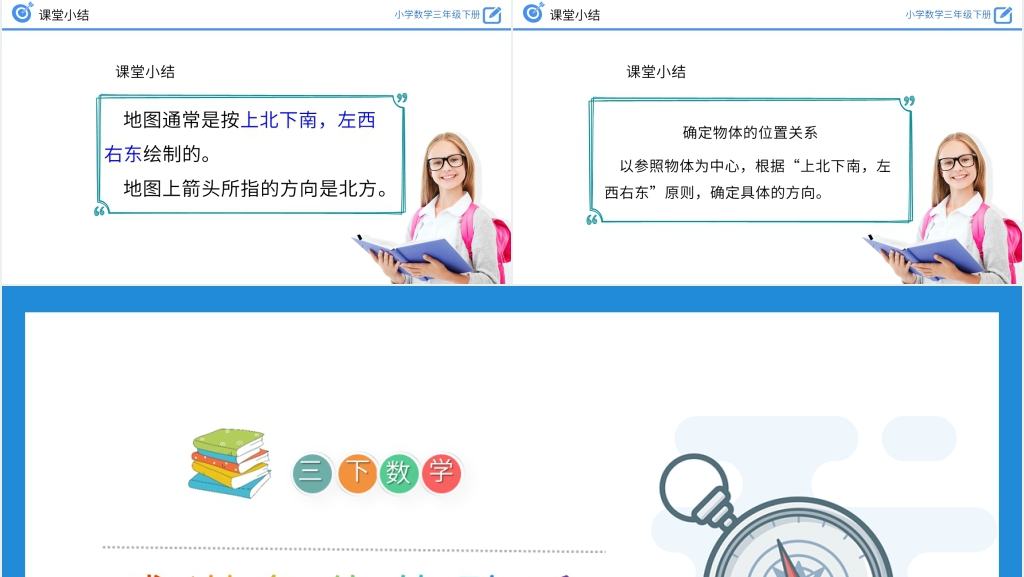 小学数学三年级下册《认识东、南、西、北练习》PPT课件 小学数学三年级下册《认识东、南、西、北练习》PPT课件