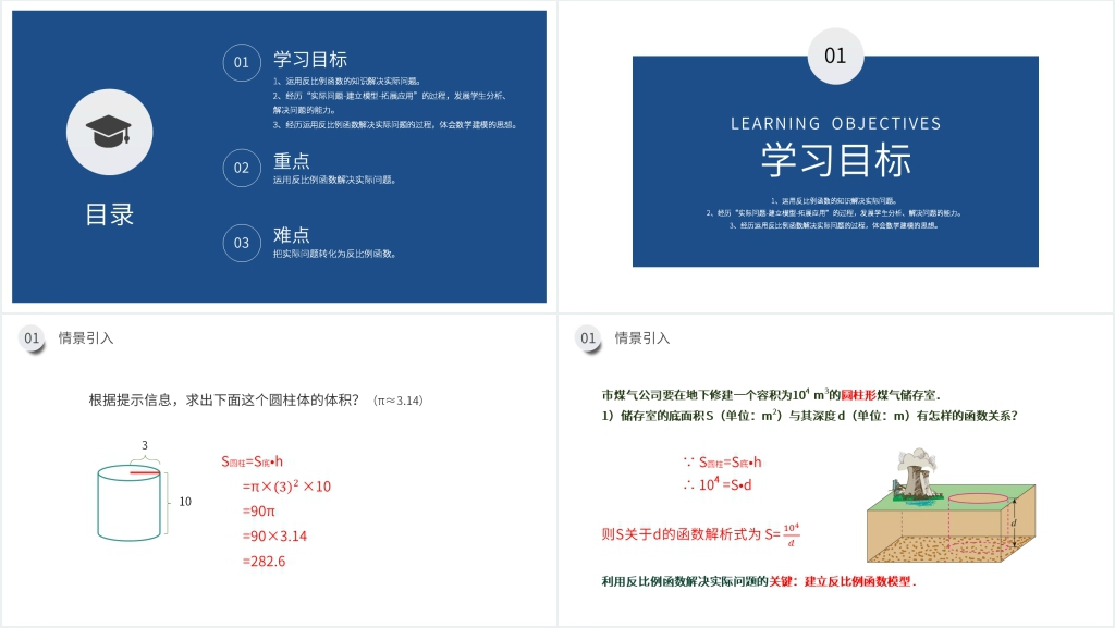 九年级初三数学下册《实际问题与反比例函数》(第26.2.1课时)PPT课件 九年级初三数学下册《实际问题与反比例函数》(第26.2.1课时)PPT课件