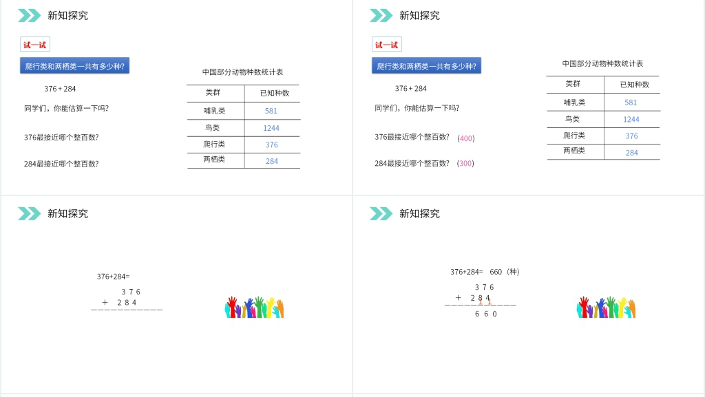 人教版小学数学三年级上册《加法》PPT课件 人教版小学数学三年级上册《加法》PPT课件