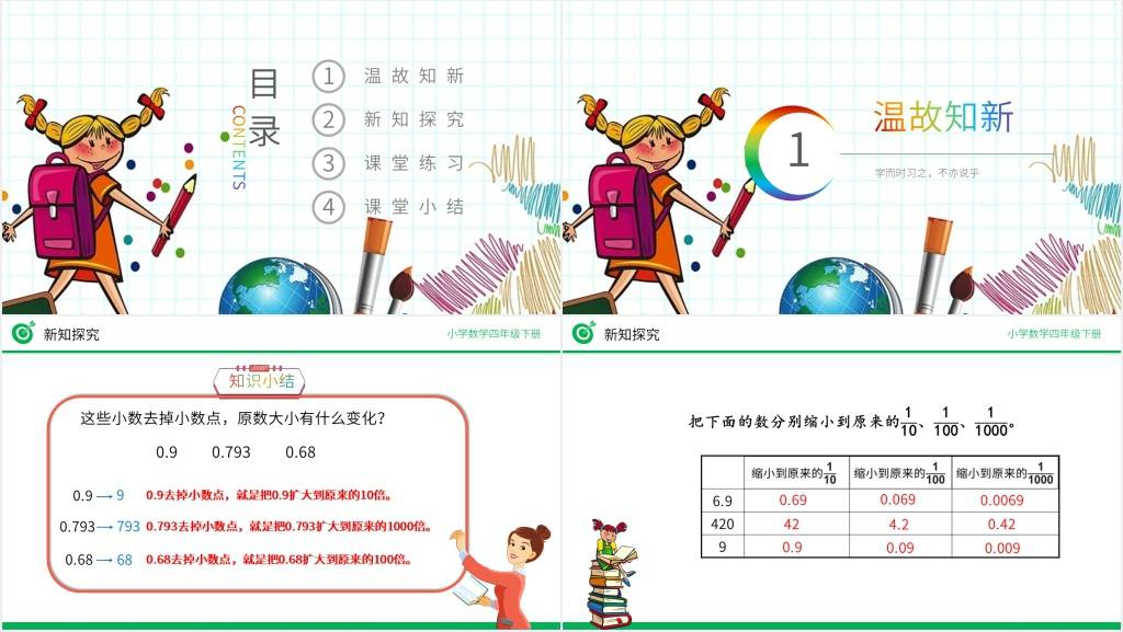小学数学四年级下册《解决问题》PPT课件 小学数学四年级下册《解决问题》PPT课件