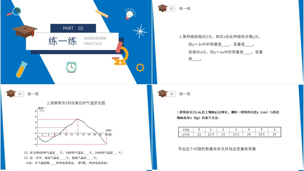 八年级初二数学下册《变量与函数》PPT课件 八年级初二数学下册《变量与函数》PPT课件