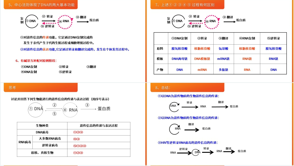 高一下册生物必修二《基因对性状的控制》PPT课件