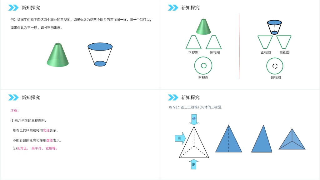 人教版高中数学必修二《空间几何体的三视图》PPT课件 人教版高中数学必修二《空间几何体的三视图》PPT课件