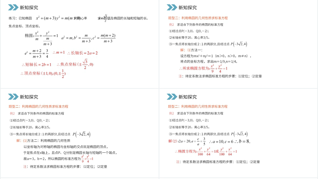 人教版高中数学选修2-1《椭圆的简单几何性质》第一课时PPT课件 人教版高中数学选修2-1《椭圆的简单几何性质》第一课时PPT课件