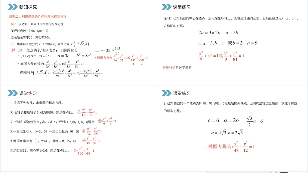 人教版高中数学选修2-1《椭圆的简单几何性质》第一课时PPT课件 人教版高中数学选修2-1《椭圆的简单几何性质》第一课时PPT课件