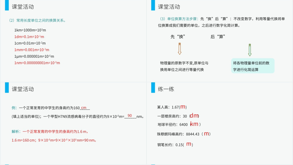 人教版八年级初二物理上册《长度和时间的测量》PPT课件 人教版八年级初二物理上册《长度和时间的测量》PPT课件