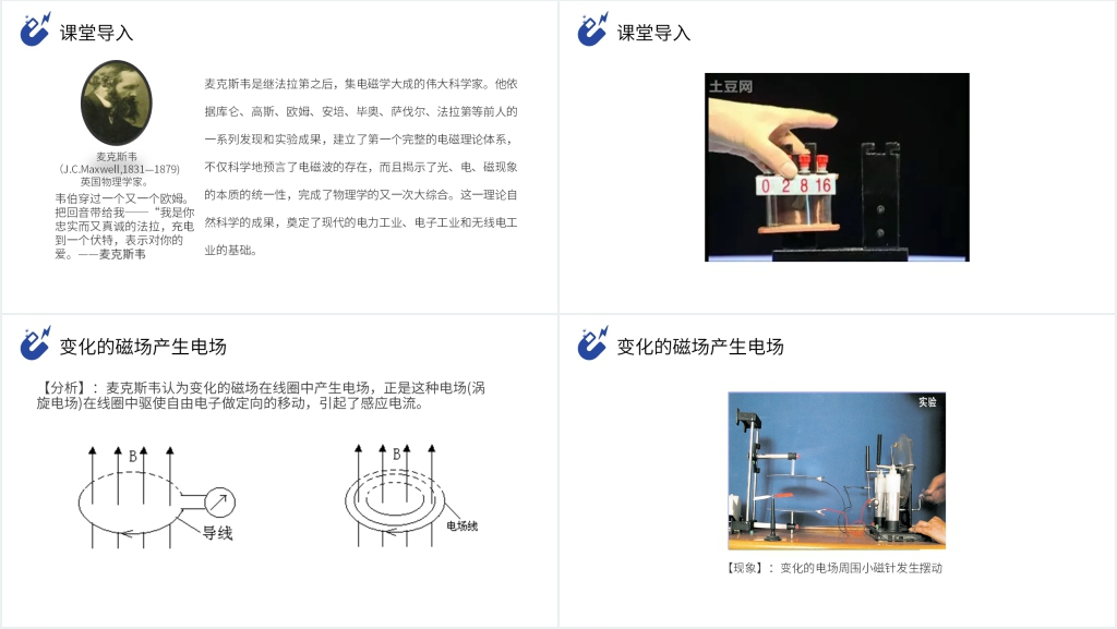 人教版高三物理选修3-4《电磁波的发现 电磁振荡》PPT课件 人教版高三物理选修3-4《电磁波的发现 电磁振荡》PPT课件