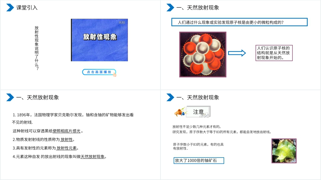 高二物理选修3-5《原子核之原子核的组成》教案PPT课件 高二物理选修3-5《原子核之原子核的组成》教案PPT课件