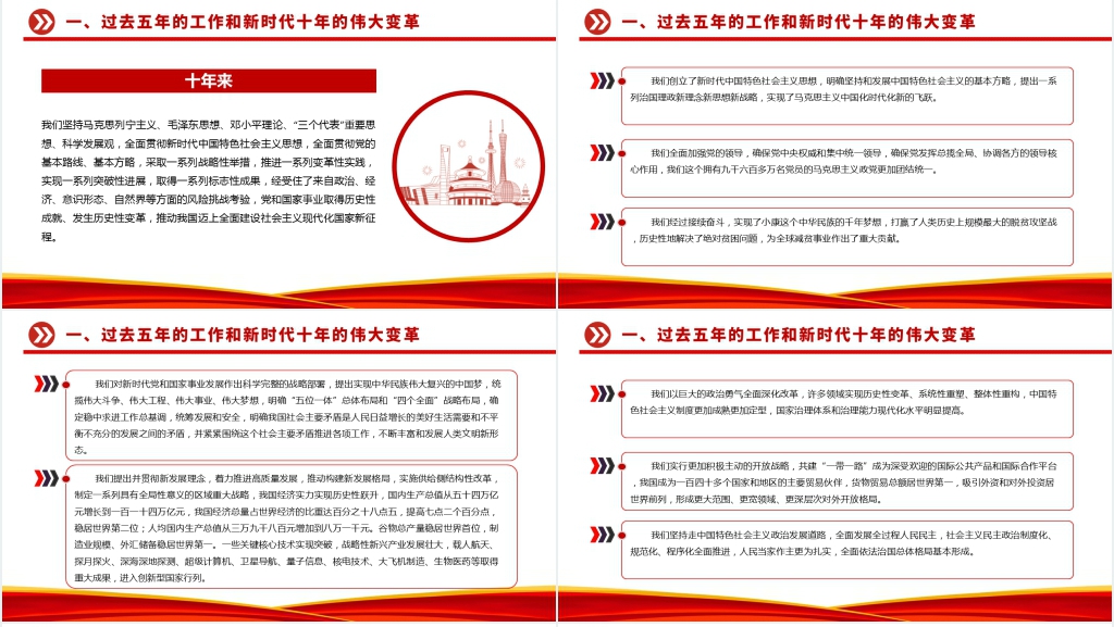 第二十次全国代表大会党的二十大报告PPT党课 第二十次全国代表大会党的二十大报告PPT党课