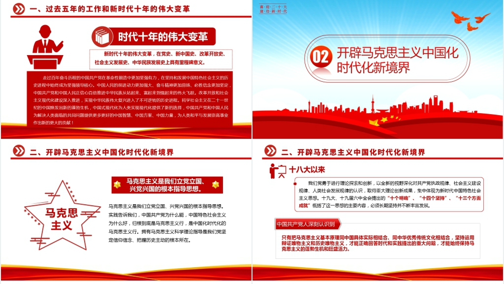 第二十次全国代表大会党的二十大报告PPT党课 第二十次全国代表大会党的二十大报告PPT党课