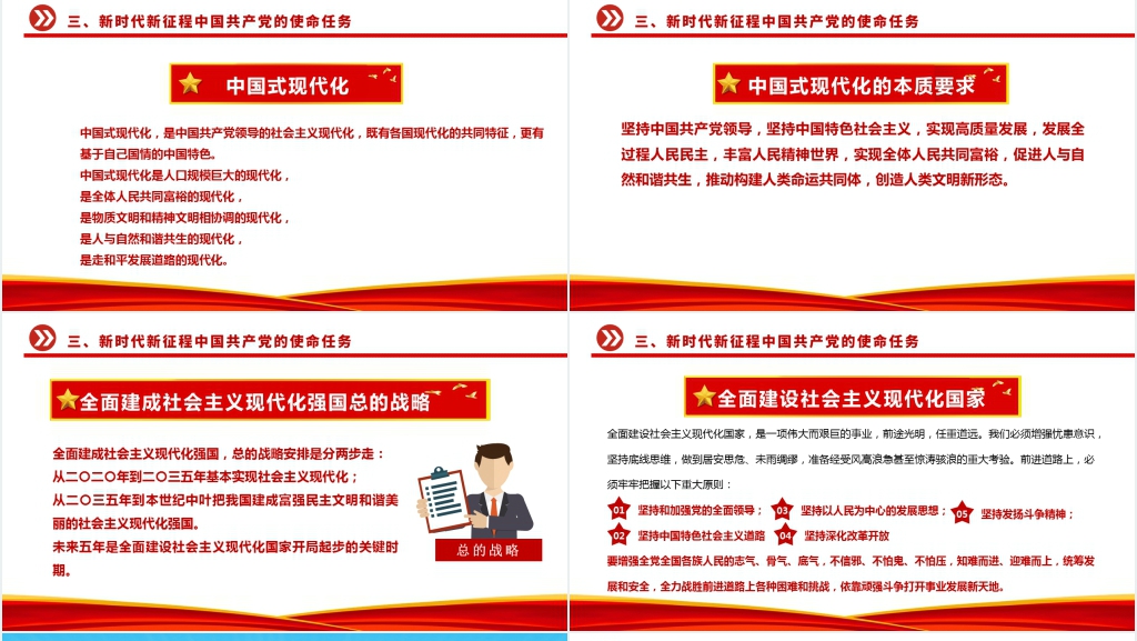 第二十次全国代表大会党的二十大报告PPT党课 第二十次全国代表大会党的二十大报告PPT党课