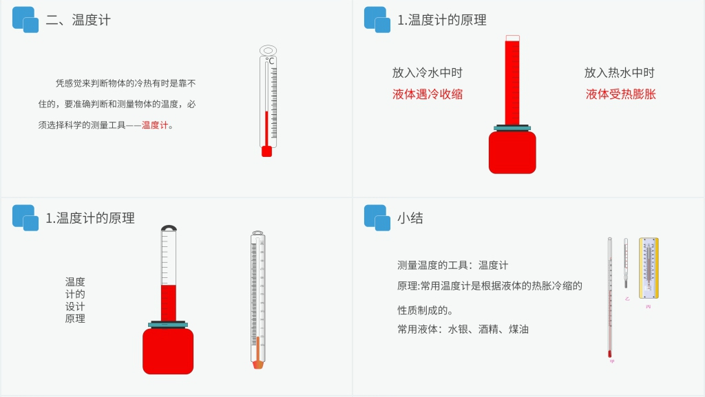 人教版八年级初二物理上册《温度》PPT课件 人教版八年级初二物理上册《温度》PPT课件