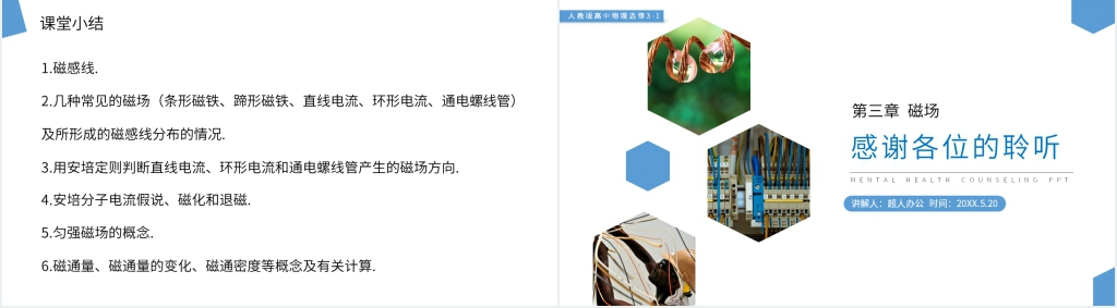 人教版高二物理选修3-1《几种常见的磁场》教案PPT课件 人教版高二物理选修3-1《几种常见的磁场》教案PPT课件