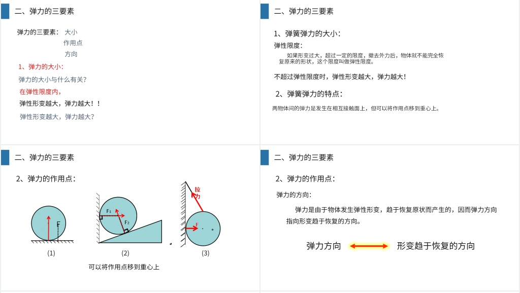 人教版八年级初二物理下册《弹力》PPT课件 人教版八年级初二物理下册《弹力》PPT课件