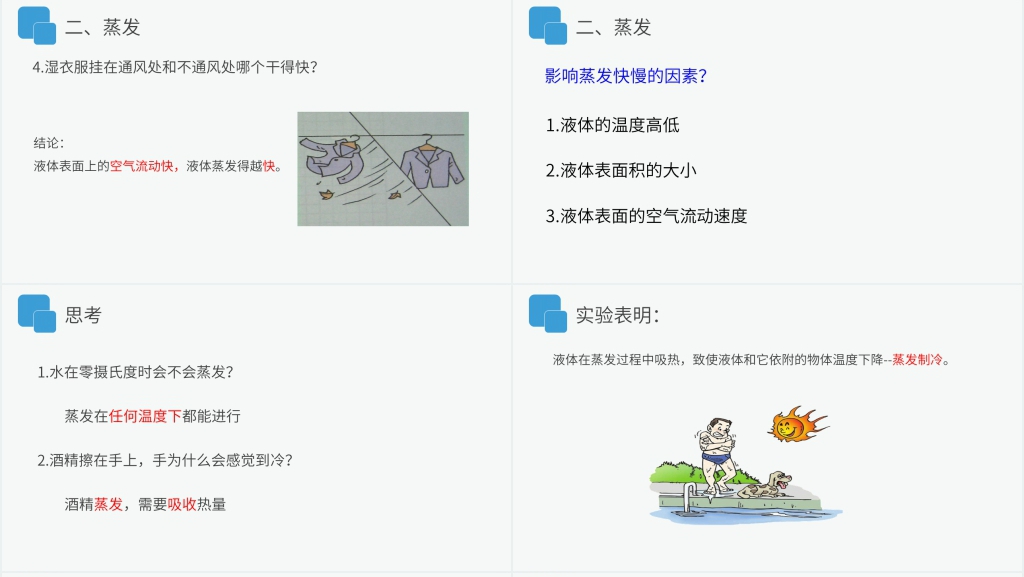 人教版八年级初二物理上册《汽化和液化》图文PPT课件 人教版八年级初二物理上册《汽化和液化》图文PPT课件