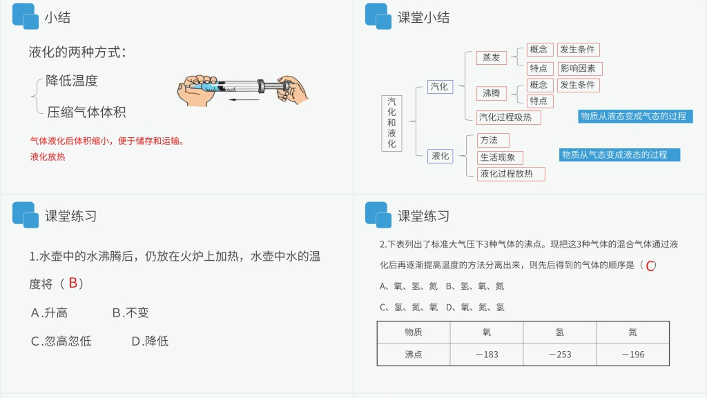 人教版八年级初二物理上册《汽化和液化》图文PPT课件 人教版八年级初二物理上册《汽化和液化》图文PPT课件