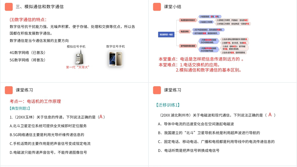 人教版九年级初三物理《现在顺风耳电话》PPT课件 人教版九年级初三物理《现在顺风耳电话》PPT课件