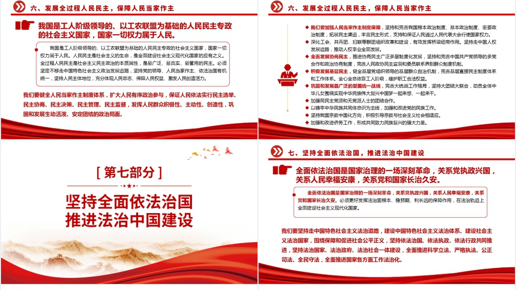 第二十次全国代表大会二十大报告PPT党课 第二十次全国代表大会二十大报告PPT党课