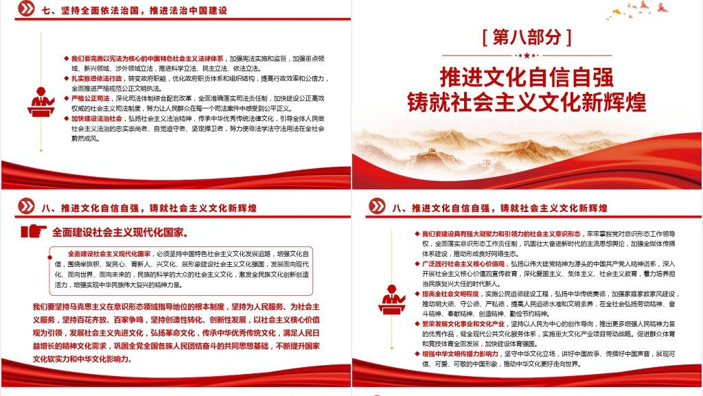 第二十次全国代表大会二十大报告PPT党课 第二十次全国代表大会二十大报告PPT党课